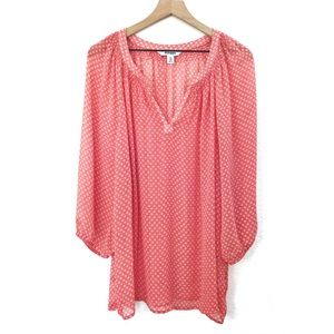 Old Navy Plus Size Coral Top